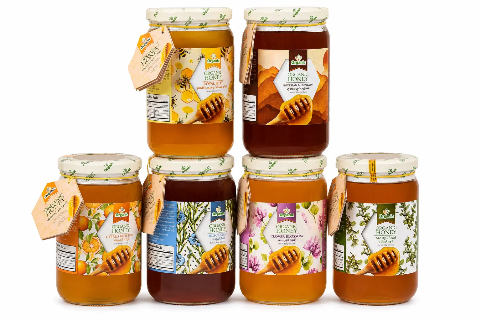 عسل جبلي مصري طبيعي  | Organic Honey